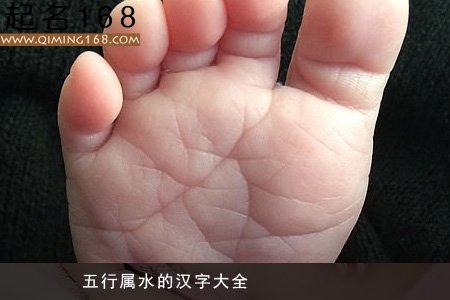 五行属水的汉字大全