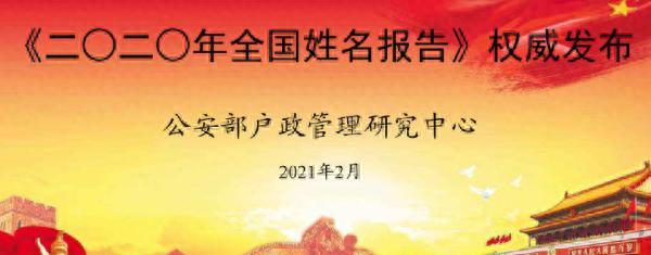 “梓、子、宇”前三！2020年全国姓名报告出炉，还有父母那一辈的高频名字