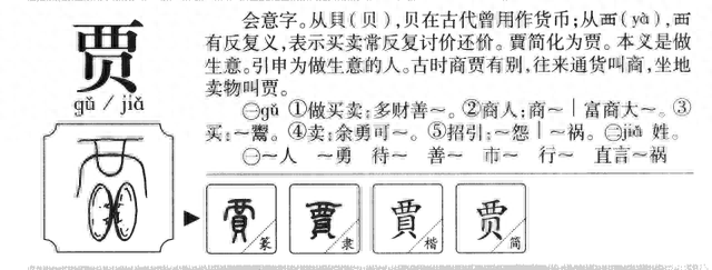 贾路娄危——字源里的百家姓丨文兴书舍