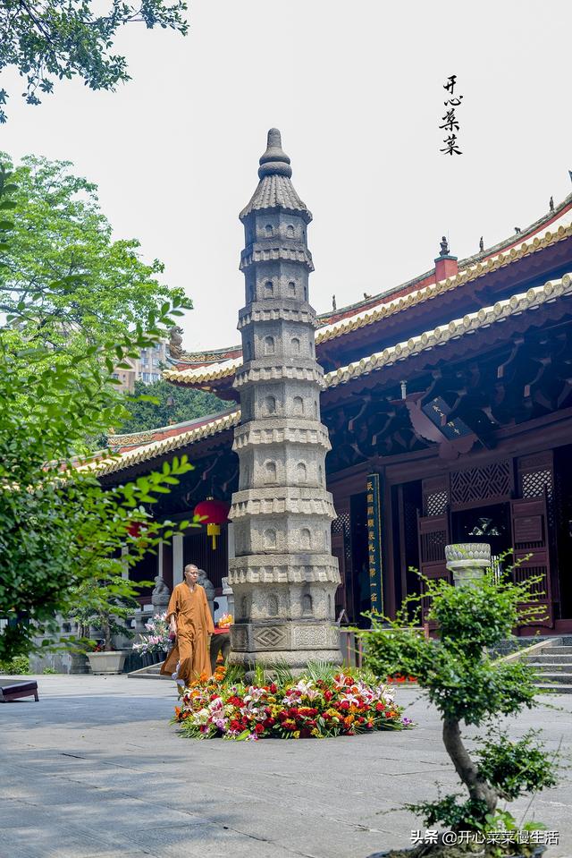 广州最红火的寺庙，来自于几千年前的一座宅院，面积不大名气却大