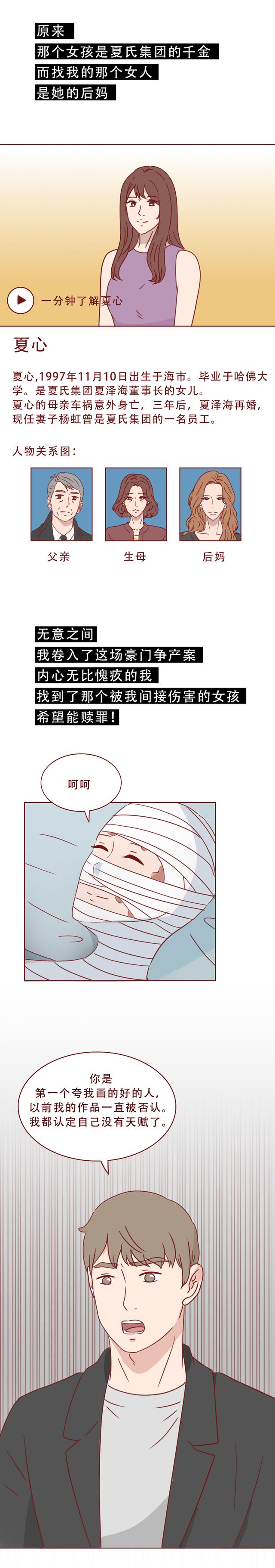 为争遗产，女孩被后妈点火炙烤，直至毁容，一篇揭露人性的漫画