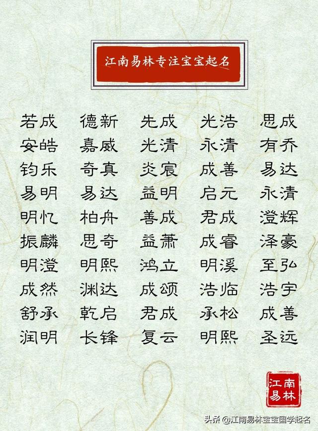 男孩起名大全：300个诗词里青春飞扬的名字，个个闪光耀眼！