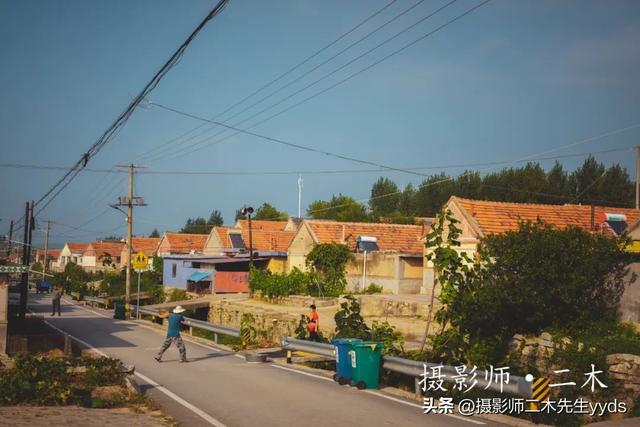 航拍大孤山八门邹家，曾有八户邹姓居民得名