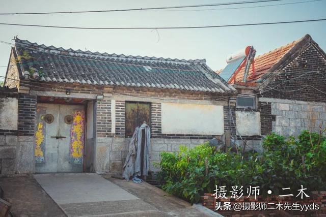 航拍大孤山八门邹家，曾有八户邹姓居民得名