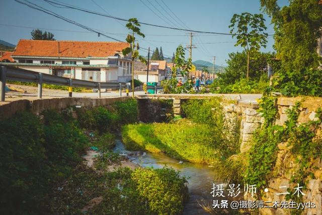 航拍大孤山八门邹家，曾有八户邹姓居民得名