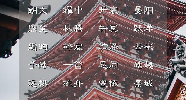 为男宝宝取一个香培玉琢的好名字