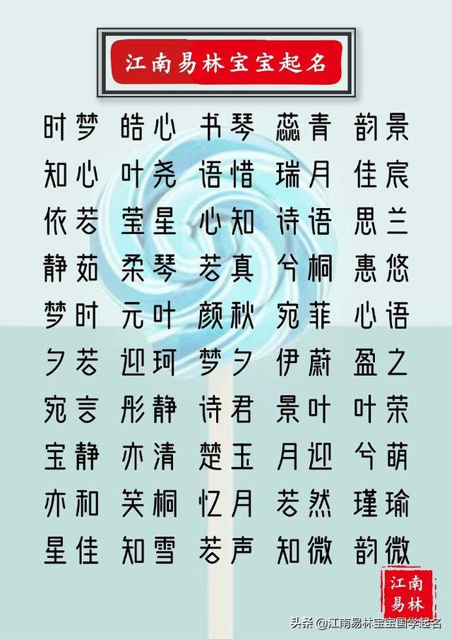 200个女孩漂亮有涵养的名字推荐，惊艳了时光，温柔了岁月