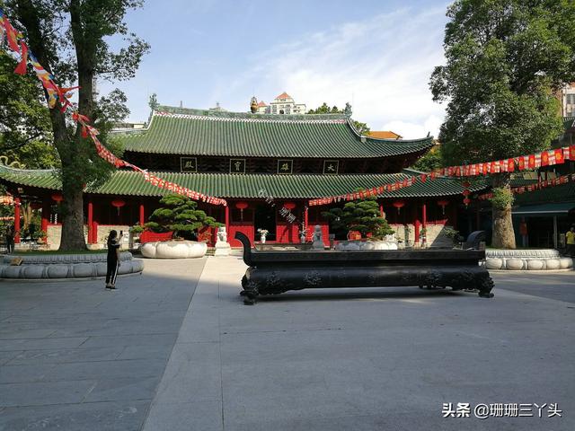 广州有一座“被当做公园”的寺庙，曾经能眺望珠江，参观无门票