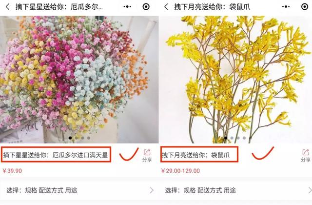 乐墨花时光丨这样为小程序商品起名，节省一半广告费！