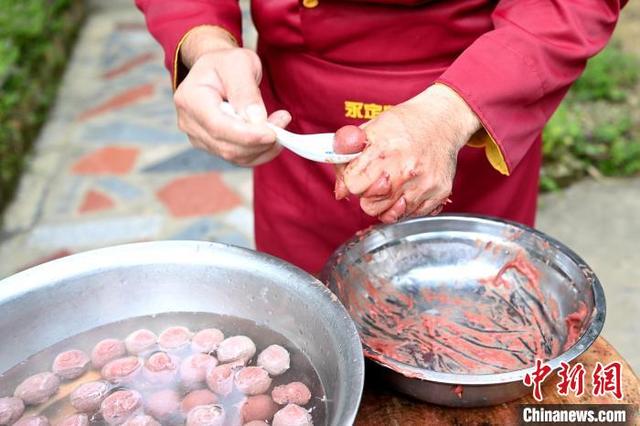 舌尖上的客家风味美食——福建永定牛肉丸