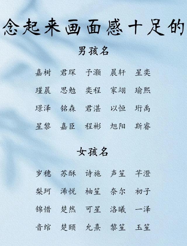 龙年最大气的宝宝好名字