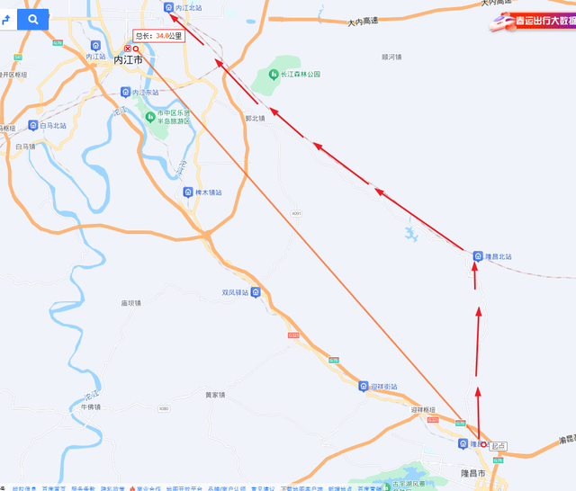 【川南F4】隆昌到内江城区各种公交怎么选择，有一种可能都忘了