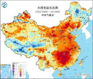 新冷空气影响我国 中东部将有雨雪天气南方伴有春雷