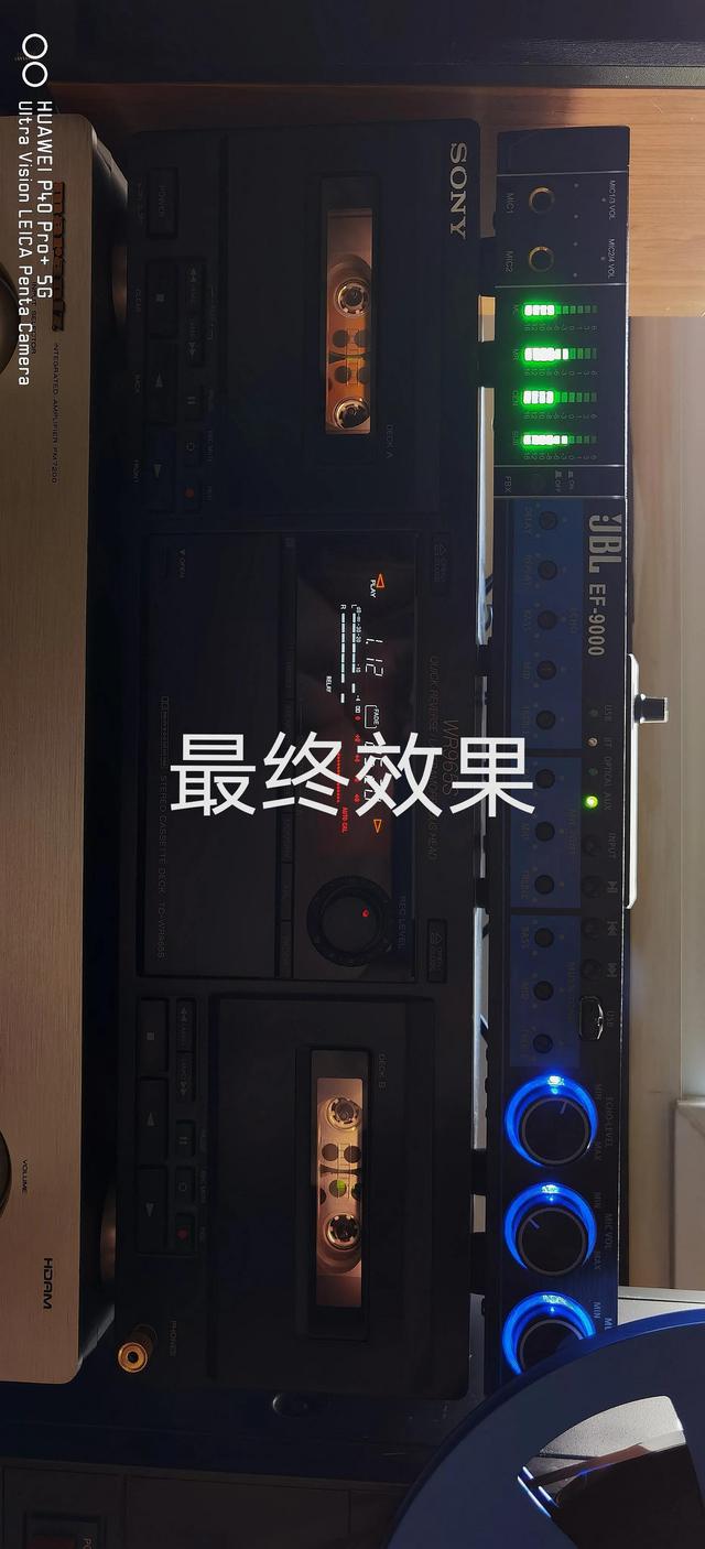 索尼965S卡座仓门加灯