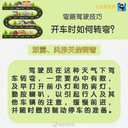 开车时如何正确转弯？