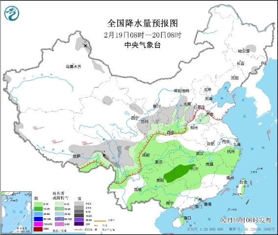 中央气象台：未来十天南方地区多阴雨天气